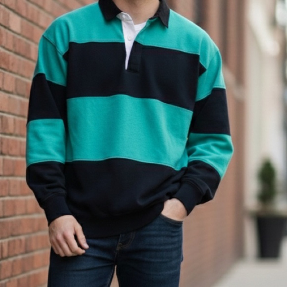 Northern Spirit Vintage Polo Sweatshirt